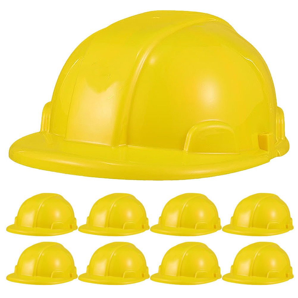 Kids Outdoor Set - 9Pcs Kids Construction Hard Hat Set