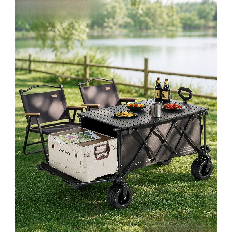 Kids Outdoor Set - Folding Camping Wagon Cart Outdoor Collapsible