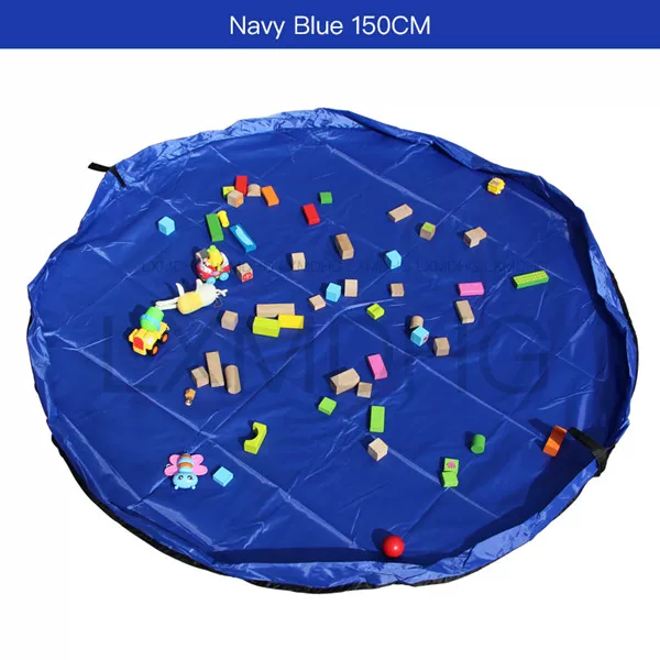 Kids Outdoor Mat Waterproof - 150cm Kids Round Play Mat &