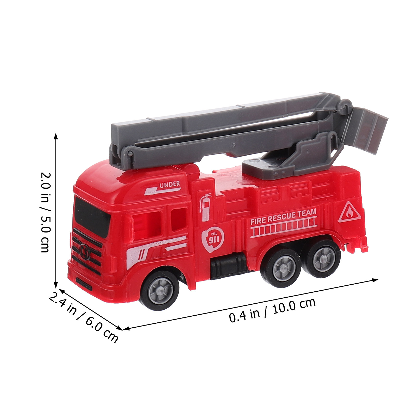 8Pcs Pull-Back Fire Truck Vehi - Kids Outdoor Vehicles 评论和价格