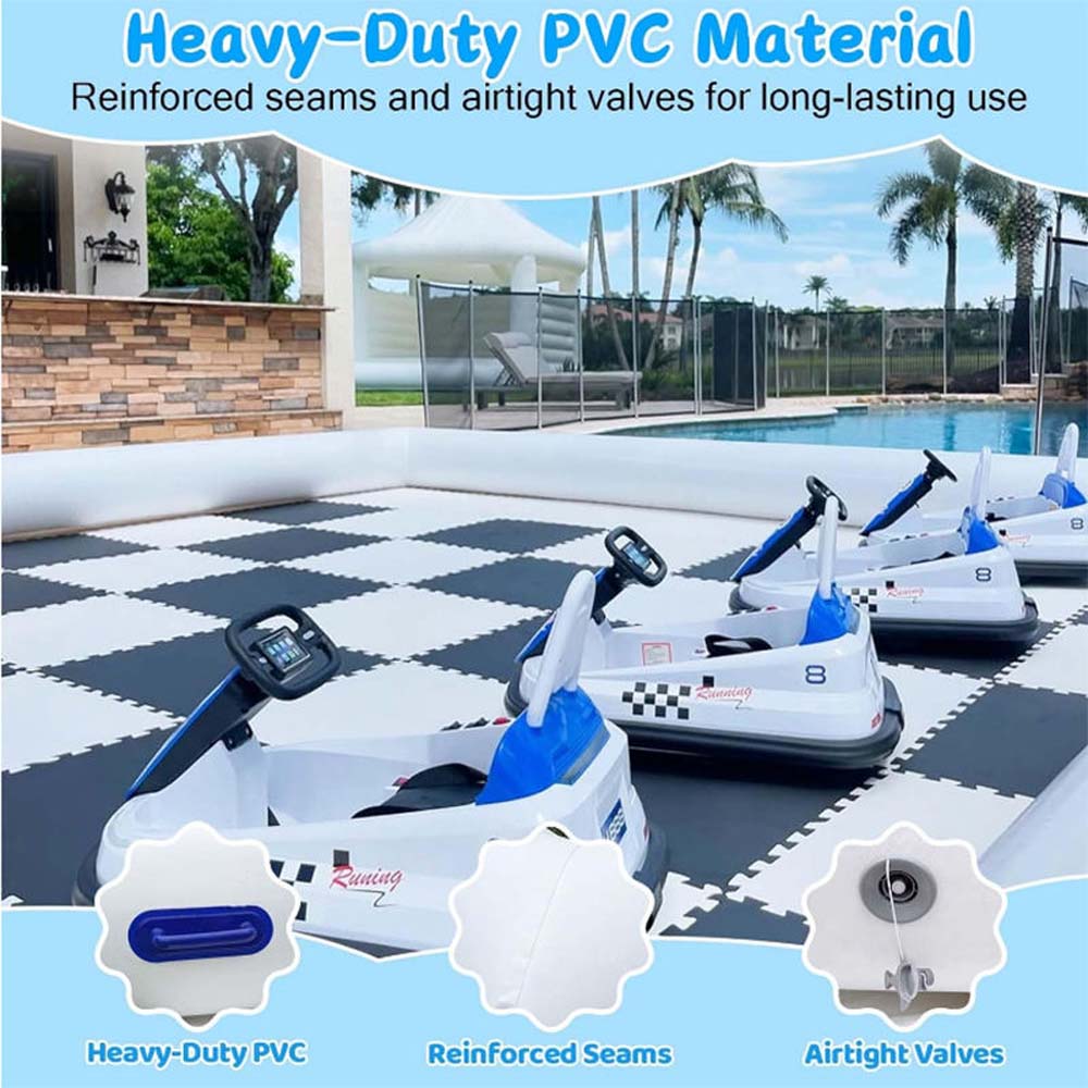 Indoor Outdoor Inflatable Race - Kids Outdoor Karting 评论和价格