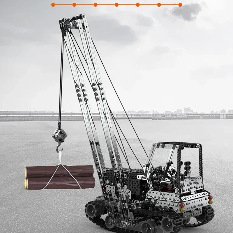 DIY Metal RC Crane Electric Ho - Kids Outdoor Vehicles 评论和价格