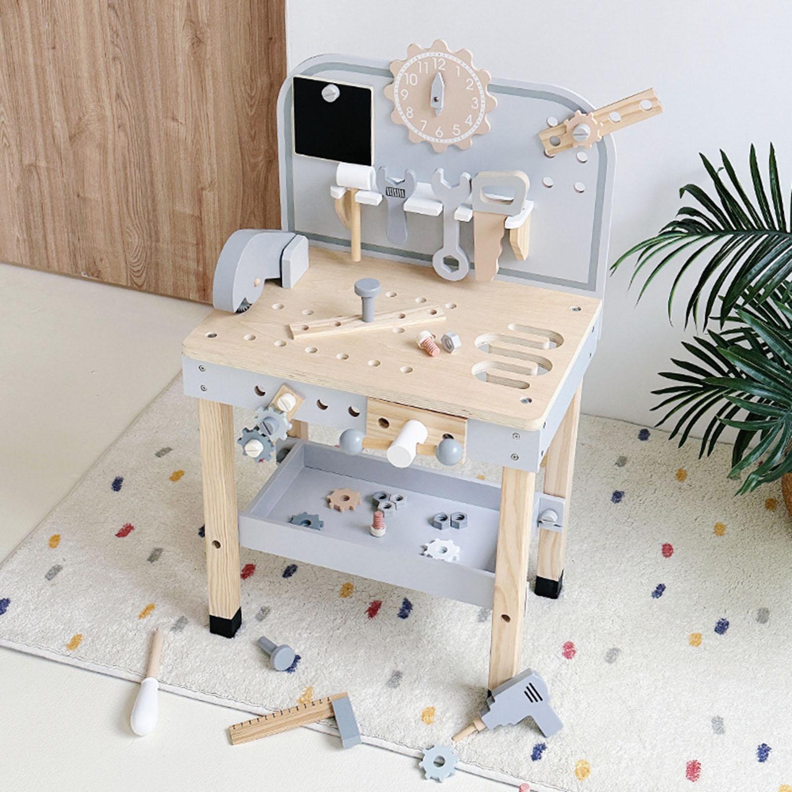 Tool Bench Toys DIY Large Play - Kids Outdoor Wooden Playset 评论和价格