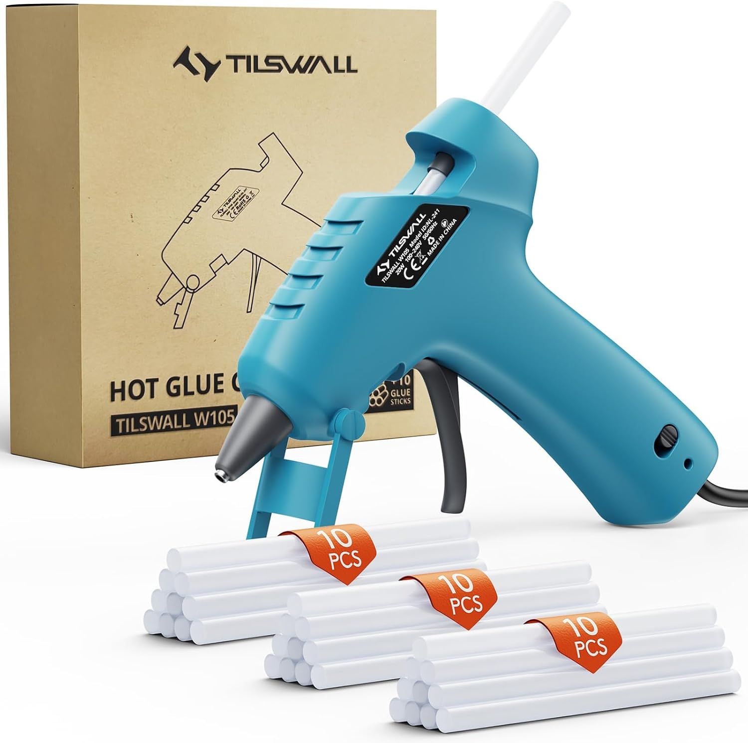 Hot Glue Gun 20W Wired Glue Gu - Sprinkler Splash Pad 评论和价格