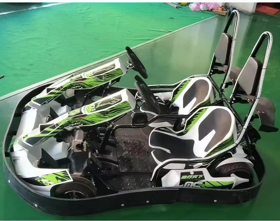 Dual-Seated Electc Racing Kart - Kids Outdoor Karting 评论和价格