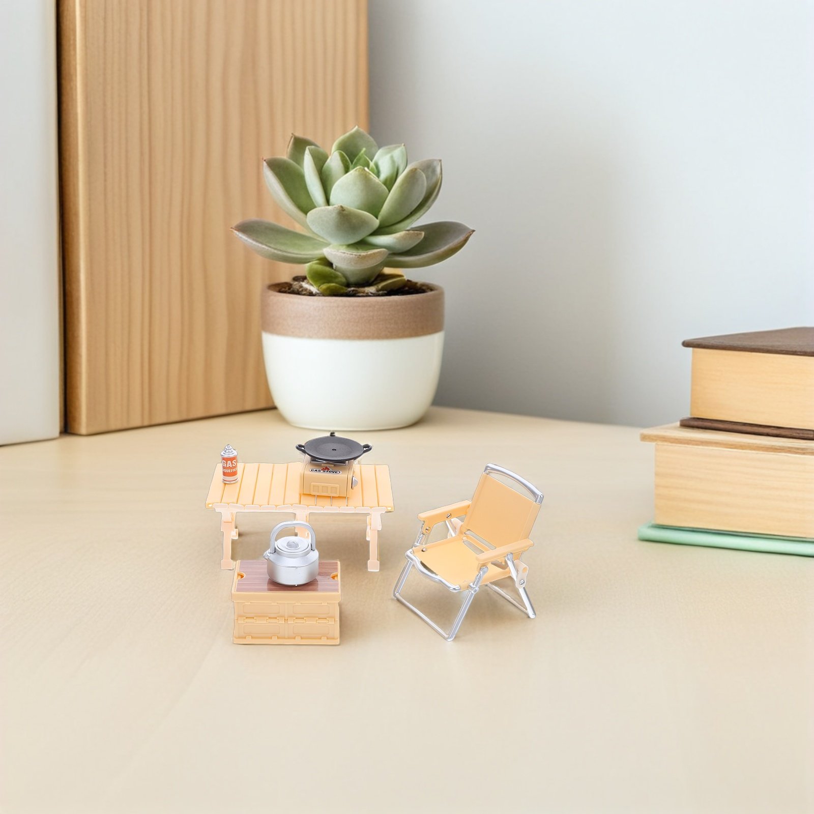 1Set Miniature Camping Furnitu - Kids Outdoor Play Table 评论和价格