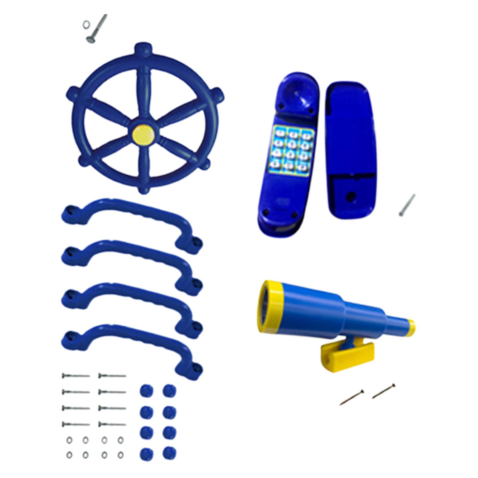 Playground Steering Wheel Toy  - Kids Outdoor Wooden Playset 评论和价格