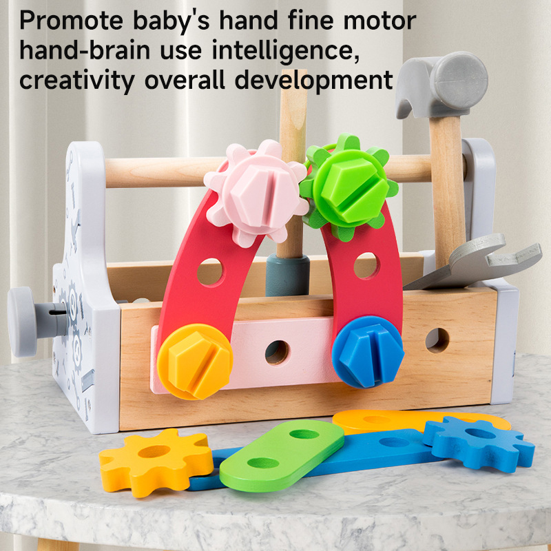 Children Toolbox Wooden Toys D - Kids Outdoor Wooden Playset 评论和价格