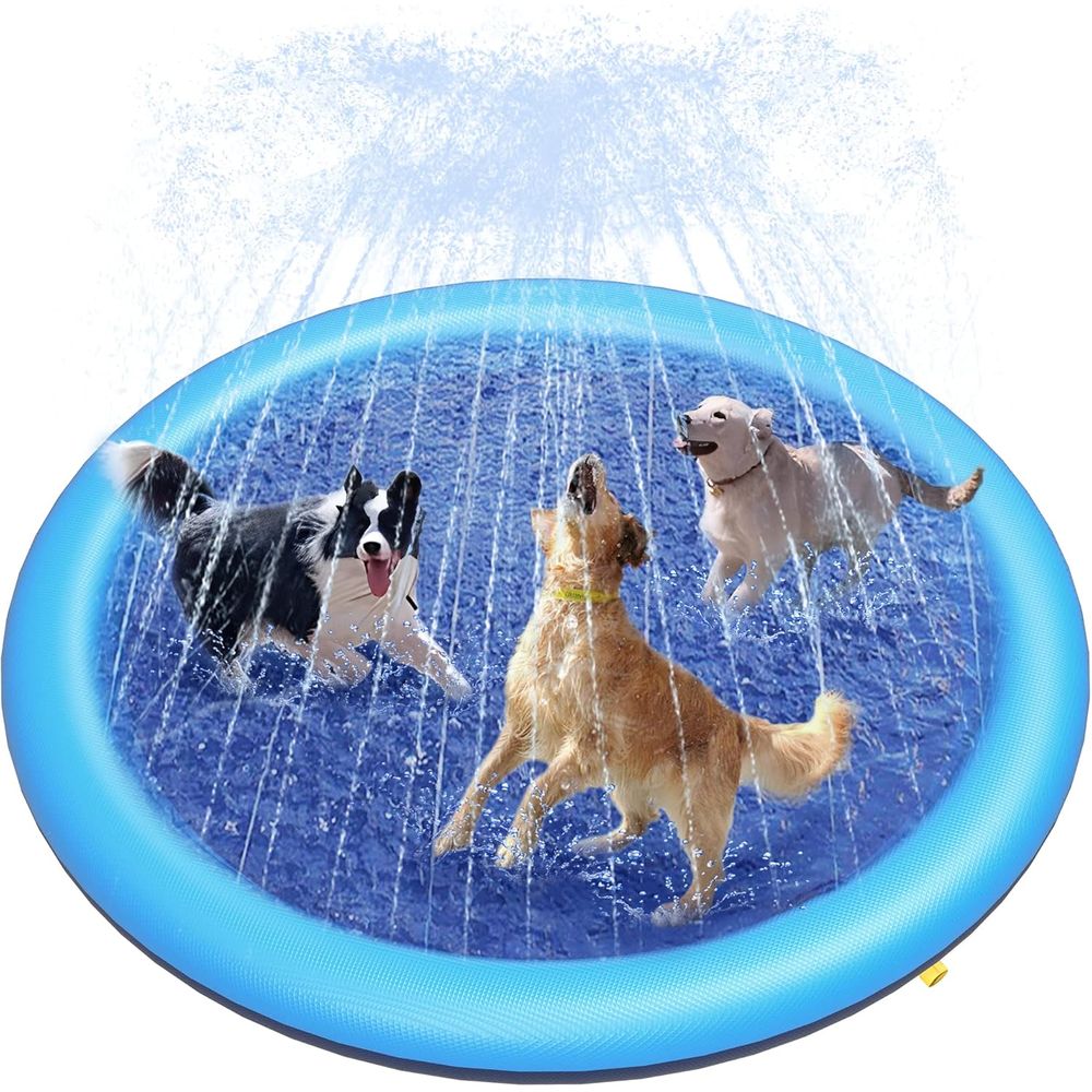 Splash Pad or Anti-Slip Dog Po - Sprinkler Splash Pad 评论和价格