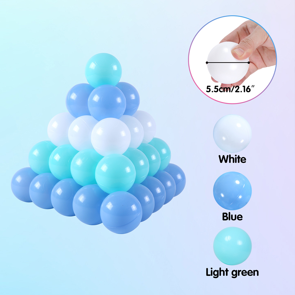 100Pcs Colors Plastic Balls Wa - Kids Outdoor Play Table 评论和价格