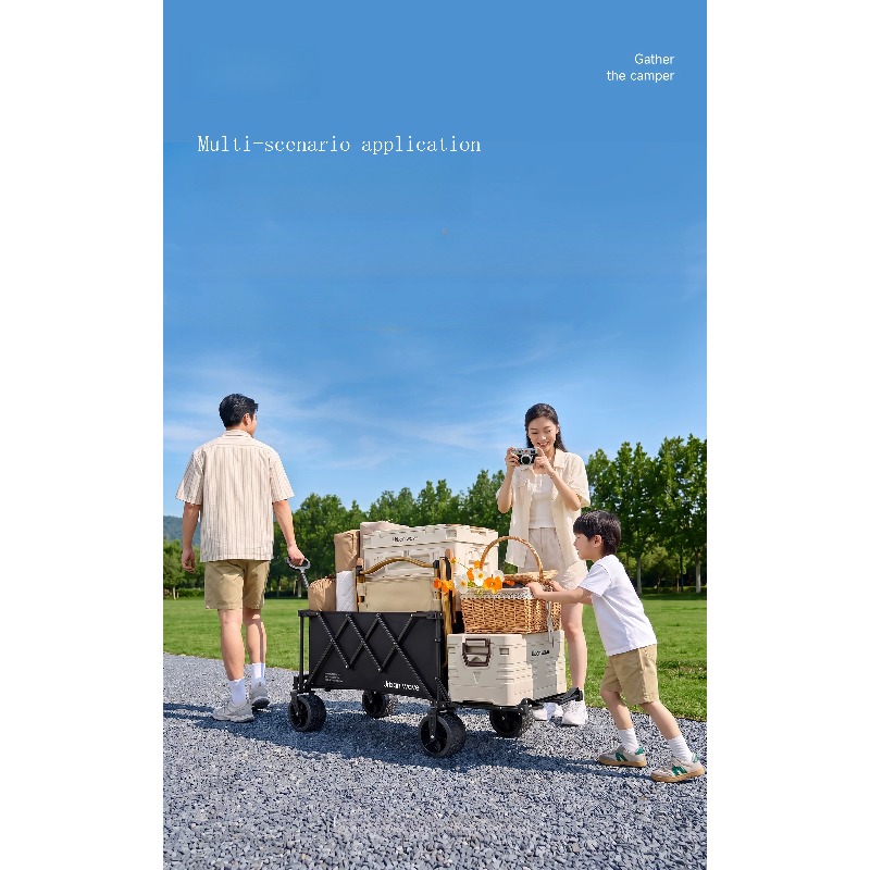 Folding Camping Wagon Cart Out - Kids Outdoor Set 评论和价格