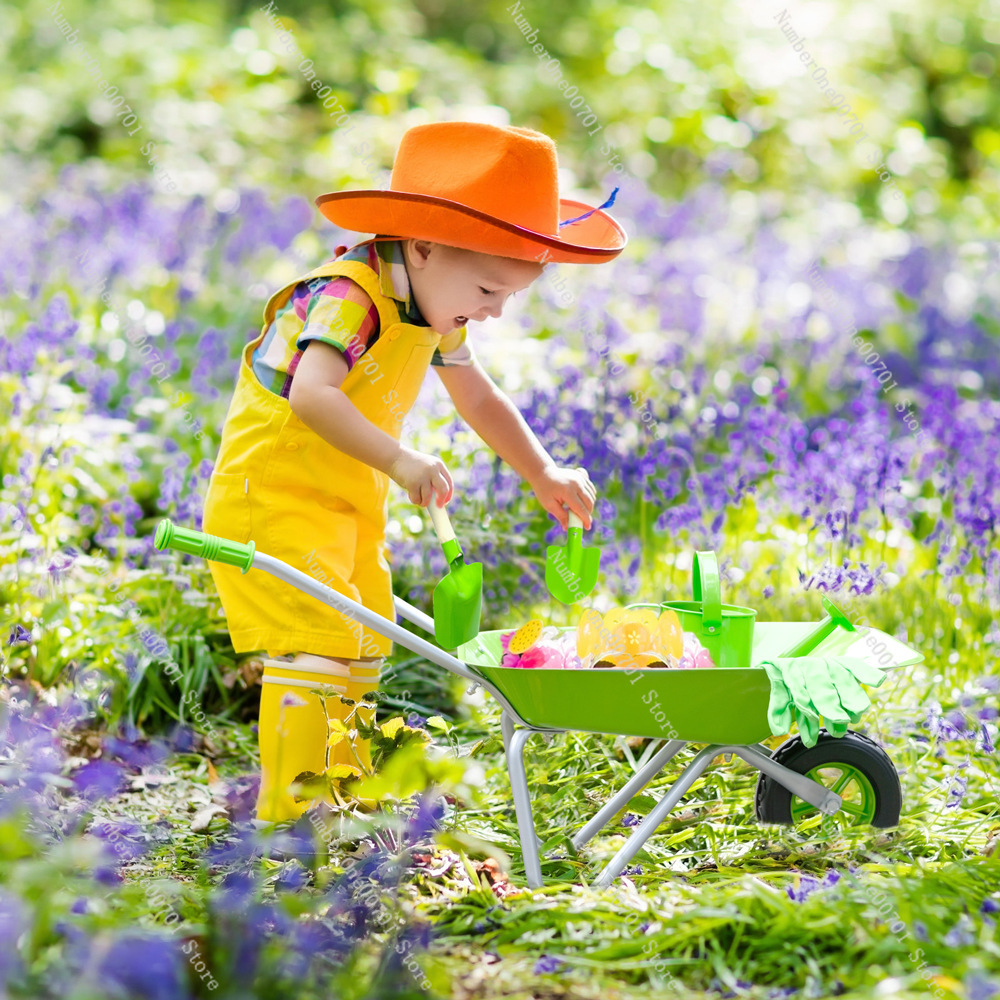 Kids Outdoor Wheelbarrow, Gree - Kids Outdoor Set 评论和价格