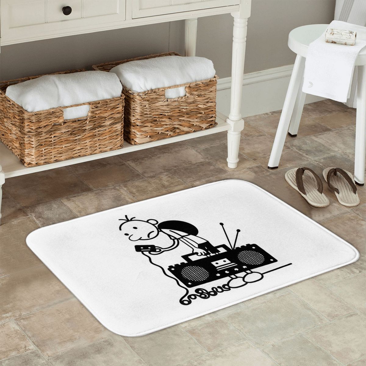 Diary Of A Wimpy Kid Group Non - Kids Outdoor Mat Waterproof 评论和价格