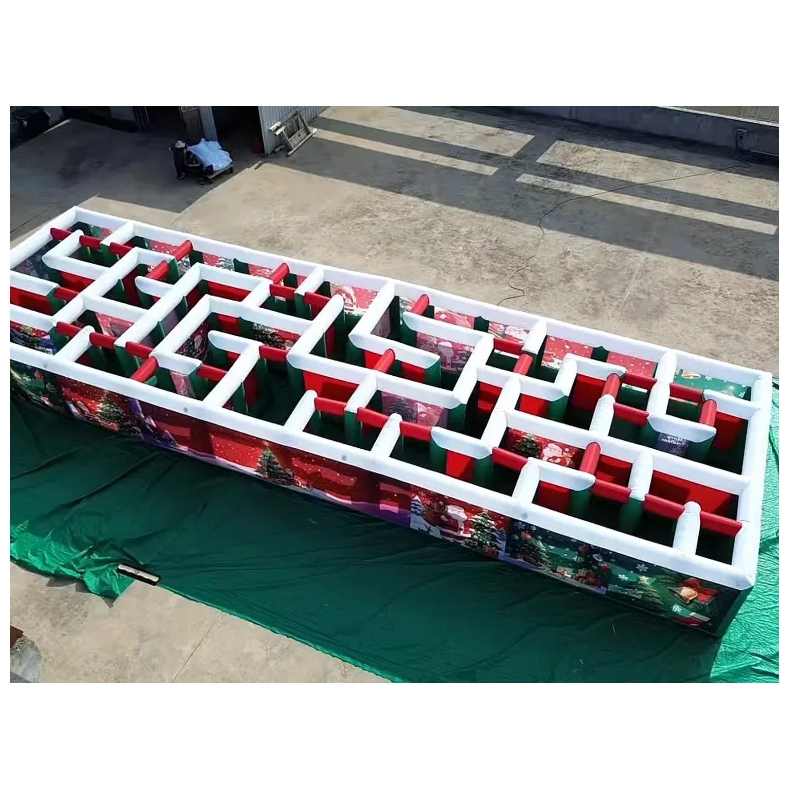 Commercial Long Inflatable Maz - Kids Outdoor Venues 评论和价格