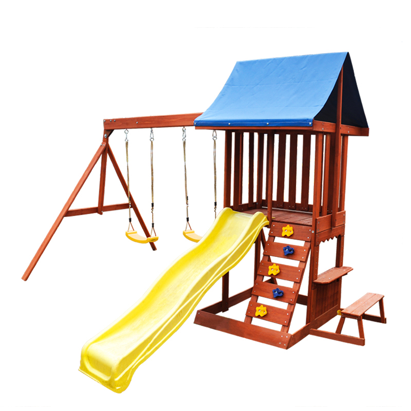Play Centre - Garden Courtyard - Kids Outdoor Wooden Playset 评论和价格