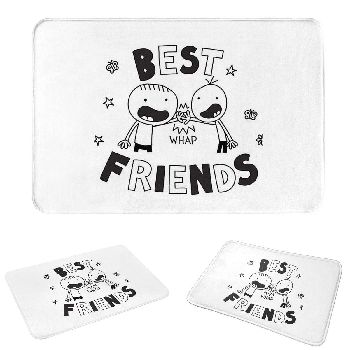 Best Friends Diary Of A Wimpy  - Kids Outdoor Mat Waterproof 评论和价格
