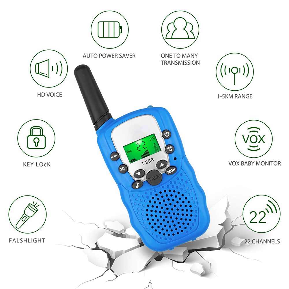 3 PCS Walkie Talkies for Kids, - Kids Outdoor Vehicles 评论和价格