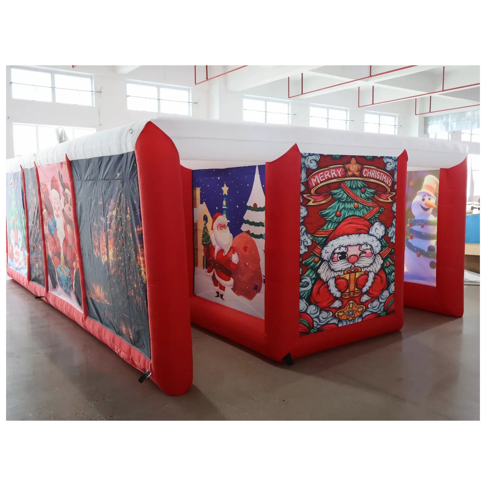 Outdoor Red Covered Inflatable - Kids Outdoor Venues 评论和价格